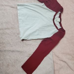 Long Sleeve Crop Top